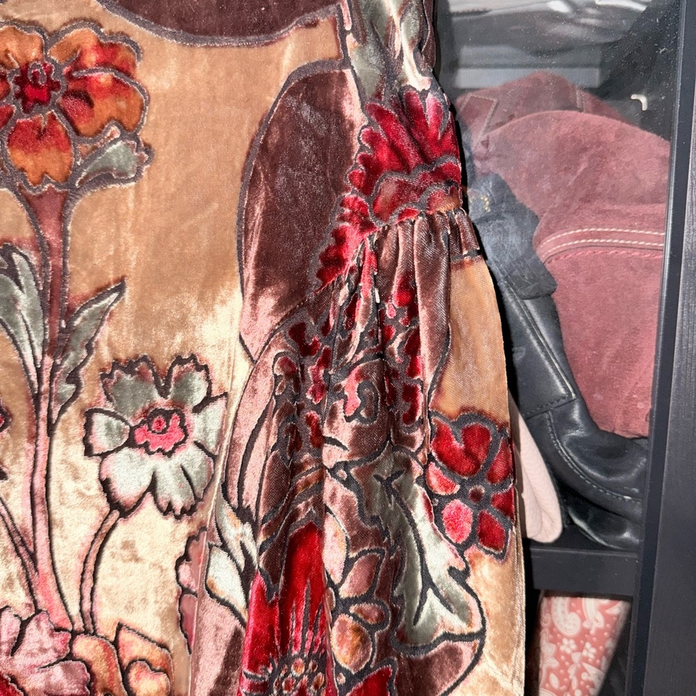 Free People Velvet Petals Maxi Skirt - Picture 6 of 12